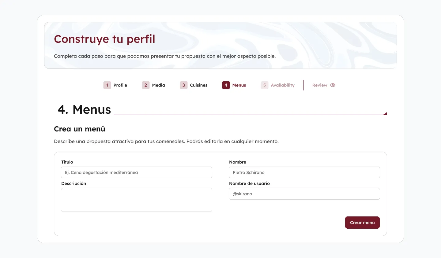 Senza — onboarding